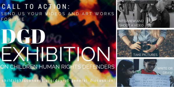 Call to Action – DGD Exhibition – Flyer for social media